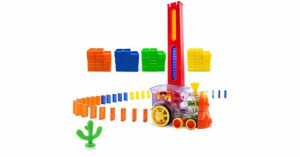 Domino vonat játék szett