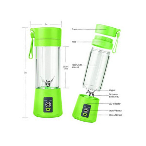 USB smoothie készítő - hordozható, akkumulátoros - 380ml (BBV)
