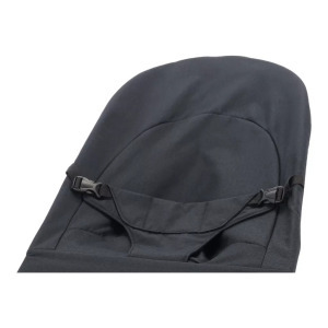 Bouncer, baba ringató, pihenőszék - fekete