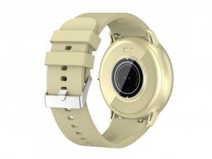 ForceOne ZL02 Okosóra és fitnesz karkötő, GF03 modell, bézs