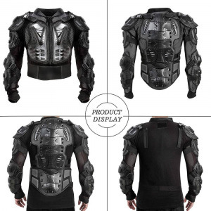Wildken motoros protektor mellény Armor fekete 3XL