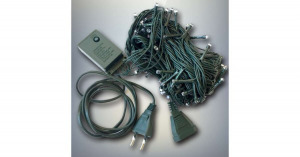 240LED karácsonyfa izzósor, fényfüzér, 15m, színes