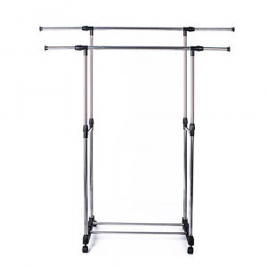 Dupla ruhatartó, ruhaszárító állvány