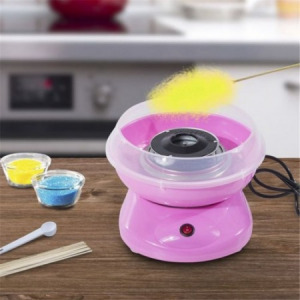 Candy elektromos vattacukorgép, fából készült pálcikával 500W - MS-872