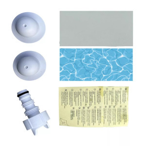 Avenli Frame Plus medenceszett köralakú szürke 366x100cm