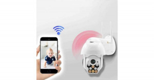 Kültéri IP biztonsági kamera, WiFi kapcsolattal