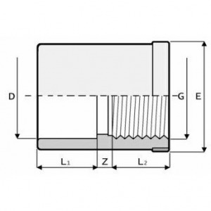 PVC BM Karmantyú D32