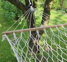 Kötél függőágy, bézs színben - ms-237