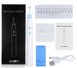 Vezeték nélküli otoszkóp, fülkamera