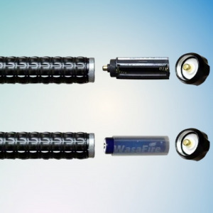 Teleszkópos önvédelmi led lámpa csuklópánttal