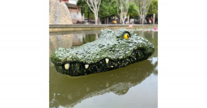 Távirányítós akkumulátoros krokodil