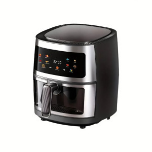 Kimiyo Air Fryer betekintőablakkal, 8 literes, 2400W