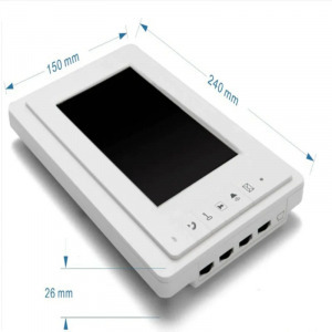 Kaputelefon rendszer HD kamera LCD képernyő videó és hang