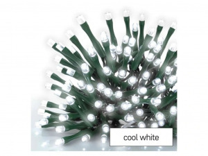 Kültéri LED-es jégcsap fényfüggöny (200 LED/3.6 méter) 8 program, hideg fehér