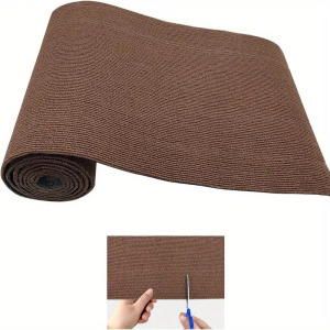 Öntapadós szőnyeg, macskakaparó védőhuzat barna - nagy méret 40cm*2m