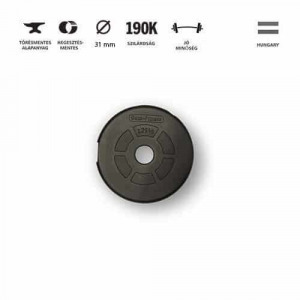 GazoFitness kézi súlyzó 2×25,5Kg(51Kg)