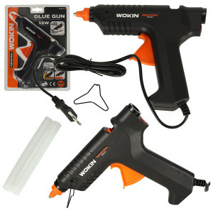 Wokin ragasztópisztoly + 2 db ragasztórúd - 11,2 mm/15 W