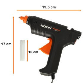 Wokin ragasztópisztoly + 2 db ragasztórúd - 11,2 mm/15 W