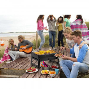 Hordozható, fém grillsütő (TL-372)