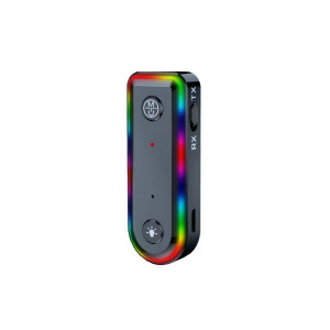 Bluetooth v5.3 transzmitter, RX/TX jelátvitel, mikrofon, multifunkciós, RGB