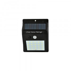 1+1 Akció - 20 LED-es napelemes lámpa mozgásérzékelővel