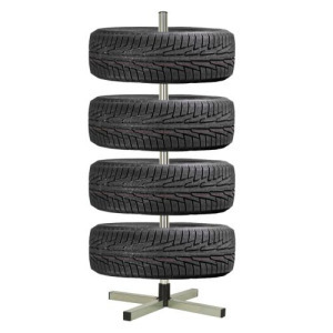 Gumiabroncs tárolóállvány takaró huzattal - max. 100kg