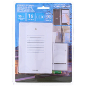 Grundig vezeték nélküli ajtócsengő - 16 dallamos