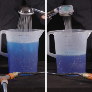 Aquadon EcoTornado zuhanyfej, 2 szett