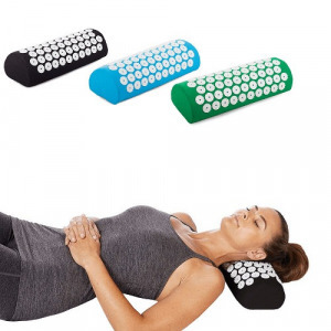 Akupresszúrás masszázs párna fekete