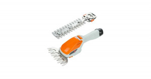 Akkus elektromos sövényvágó és fűnyíró