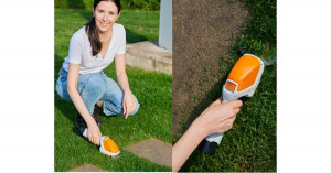 Akkus elektromos sövényvágó és fűnyíró