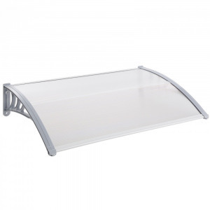 Műanyag előtető 120x90 fehér