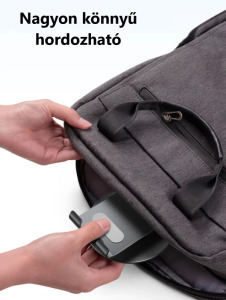 Asztali Mobiltelefon és tablet állvány, alumínium, forgatható, szürke