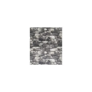 Tégla hatású tapéta szürke