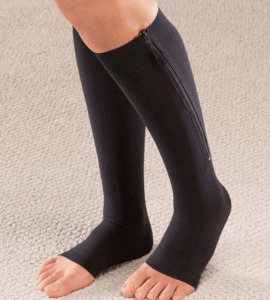 Cipzáros prémium kompressziós zokni minden méretben
