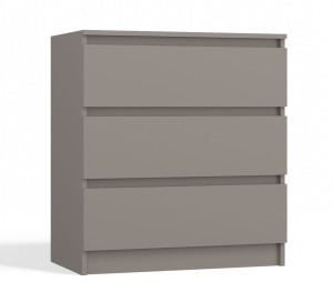 Faenza M3 komód, 70x75x40 cm, agyag színű