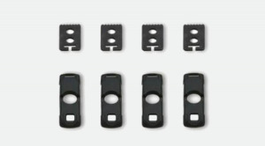 Kötésmentes cipőfűző - fekete