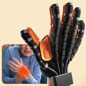 Rehabilitációs robotkesztyű -bal és jobb kézre, fejlett ujjtréning, bionikus mozgástámogatás - M