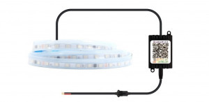 Bluetoothos 180 cm- es autós LED szalag - applikáció+távirányító