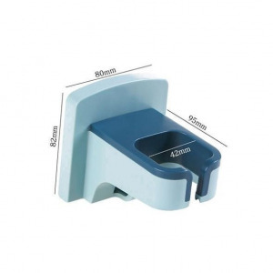 Öntapadós hajszárító tartó zöld