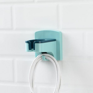 Öntapadós hajszárító tartó zöld