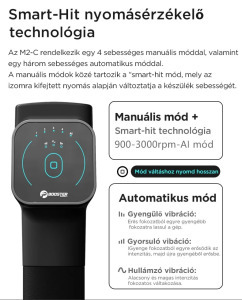 Booster M2-C masszázspisztoly
