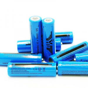 18650 Li-Ion akkucella, akkumulátor cella, 4.2 V 9800 mAh