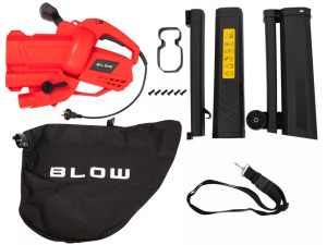 Blow 3 az 1-ben elektromos lombfúvó, porszívó és aprító - 3500 W