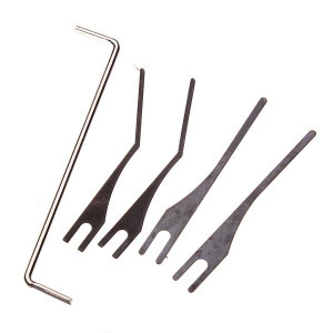 KLOM 15 darabos Lockpick szett + Lock Pick Guns