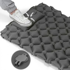 Egyszemélyes túramatrac szürke