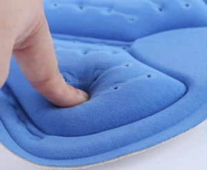 Kerékpáros gélpárna kék