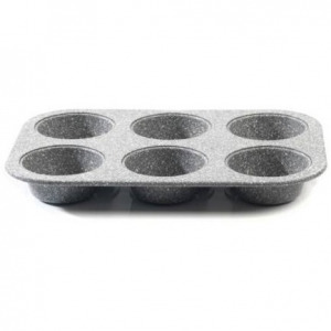 Zurrichberg 6 részes márványbevonatos muffin sütőforma