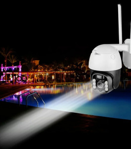 Solar térfigyelő kamera 360 fok