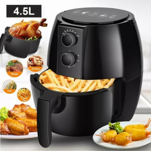 Extra nagy kapacitású Air Fryer, olaj nélküli fritőz - 4,5 l
